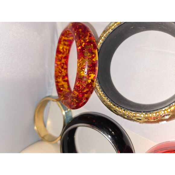 Bangles (l-2) Reseller's Mixed lot of used bangles 14 pieces - Picture 7 of 9